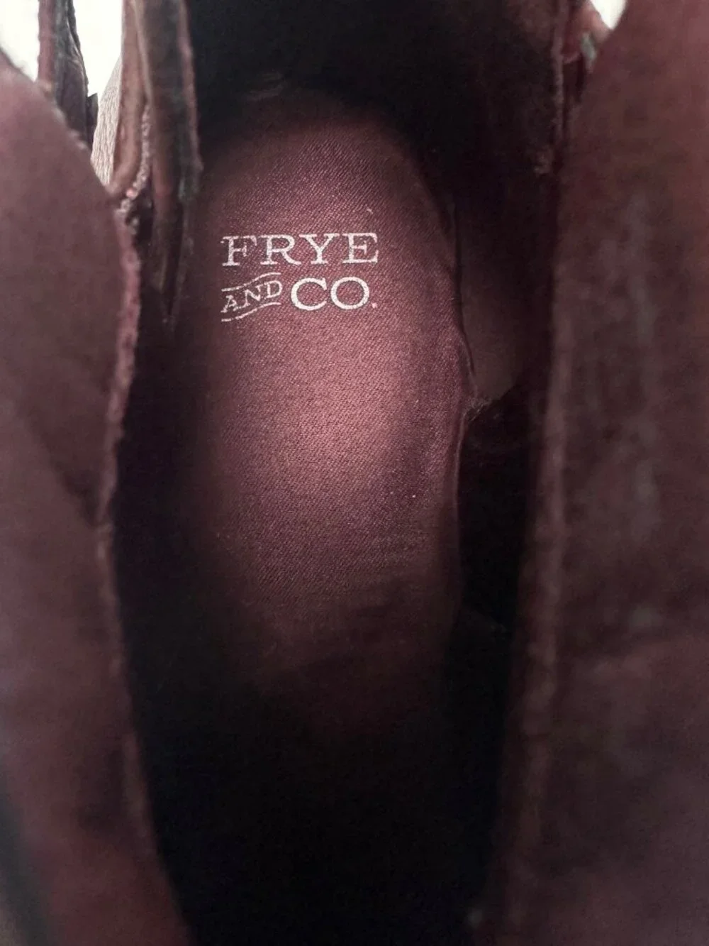 Frye and Co. Women's Pembrooke S 8.5 Mahogany Booties Preppy